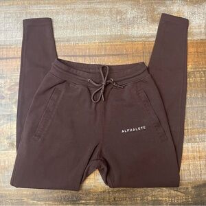 Brown alphalete women’s joggers